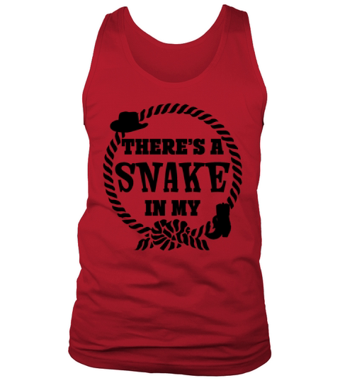 There s a Snake in my Boot Tank Top Unisex