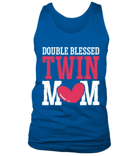 Womens Twin Mama Twin Mom to Be Pregnancy Tank Top Unisex