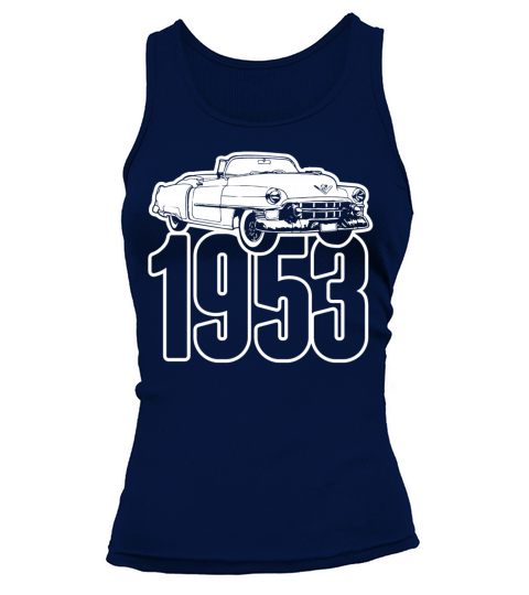 1953 Cadillac Series 62 Convertible Illustration Tank top Woman