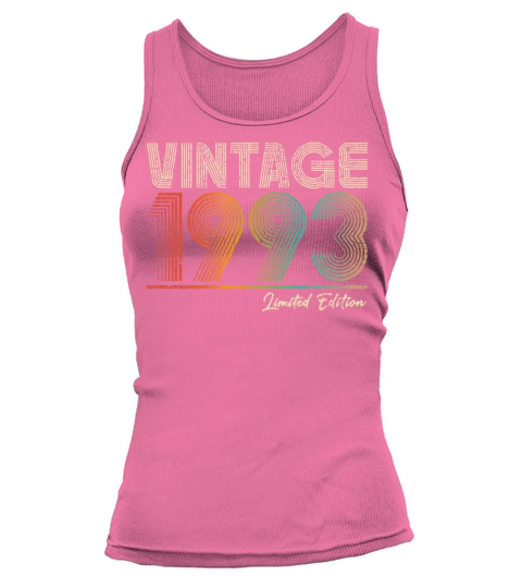 30 Years Old Vintage 1993 30th Birthday Gifts Tank top Woman