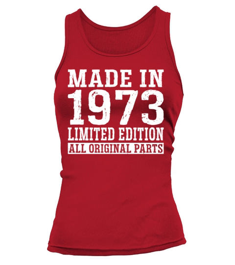 50th birthday vintage 1973 made in 1973 Tank top Woman
