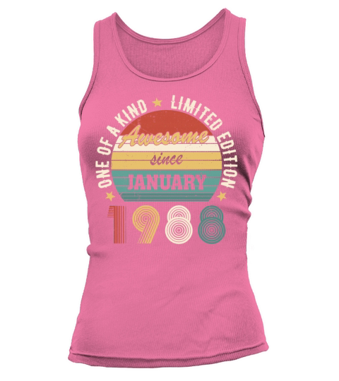 Awesome Since January 1988 Limited Edition Tank top Woman