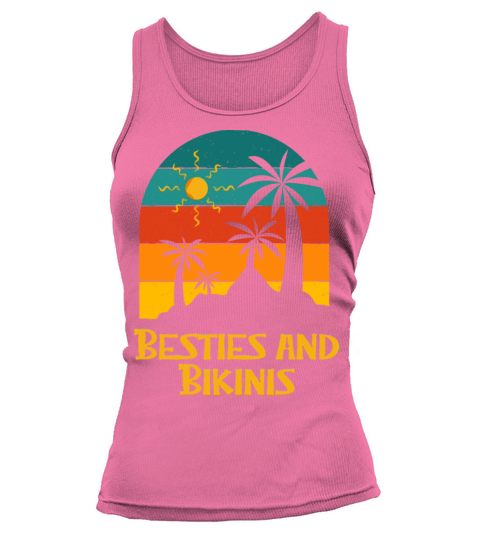 Besties and Bikinis Beach Friends Ocean Buddy Tank top Woman