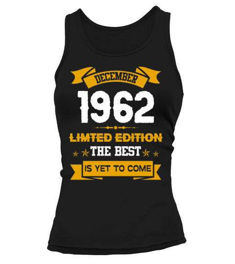 December 1962 Birthday Surprise Tank top Woman