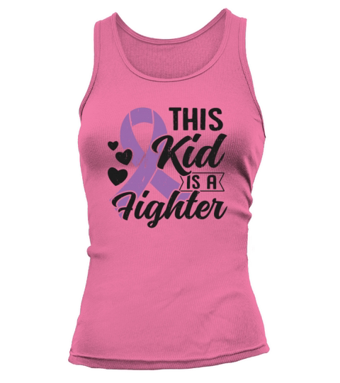 Epilepsy Kid Purple Ribbon Epileptic Epilepsy Tank top Woman