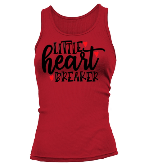 Funny Valentine Little Heart Breaker899 Tank top Woman