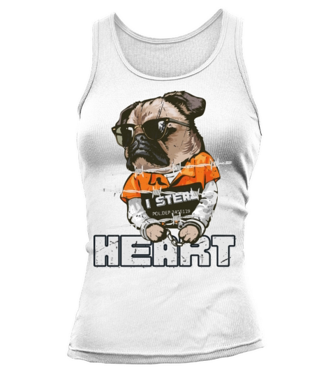 I Steal Hearts Valentines Day Cute Pug Boys Girls Tank top Woman