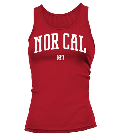 NorCal California Vintage Style Tank top Woman
