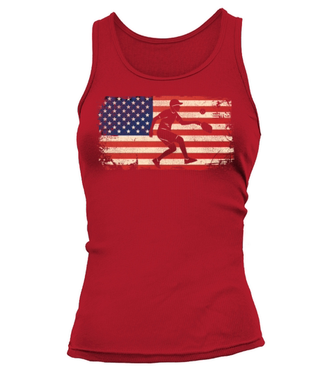 Pickleball American Flag Vintage Tank top Woman