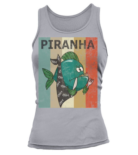 Piranha Vintage Retro Style Grunge Tank top Woman