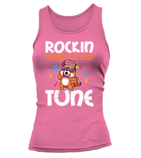 Red Panda Autism Rockin Tank top Woman