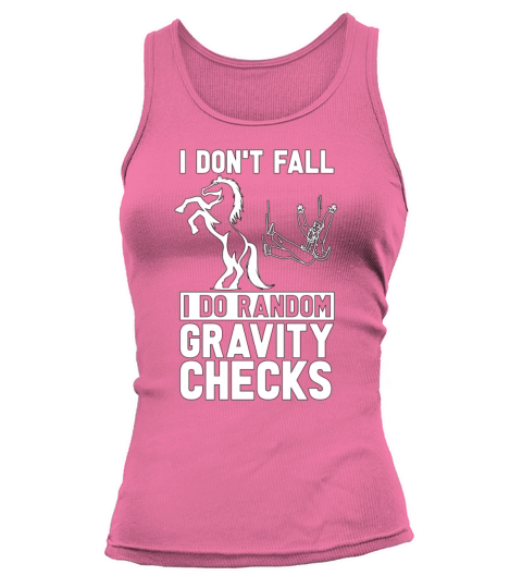 Show Jumping I Dont Fall I Do Horses Show Jumper Tank top Woman