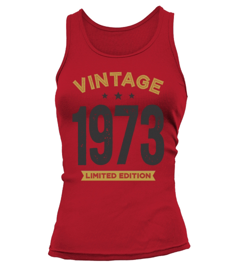 Vintage 1973 - 49th birthday Retro Classic Tank top Woman
