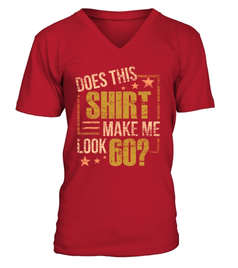 60th Birthday V-Neck T-shirt