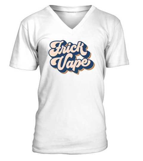 Frick Vape Retro Anti Vaping No Vape Frick Vape V-Neck T-shirt