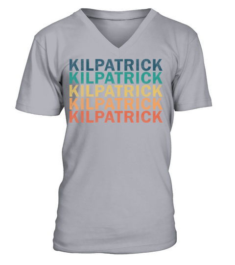 Kilpatrick Name T Shirt - Kilpatrick Vintage Retro V-Neck T-shirt