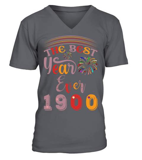 The best year ever 1900 wonderful vintage V-Neck T-shirt