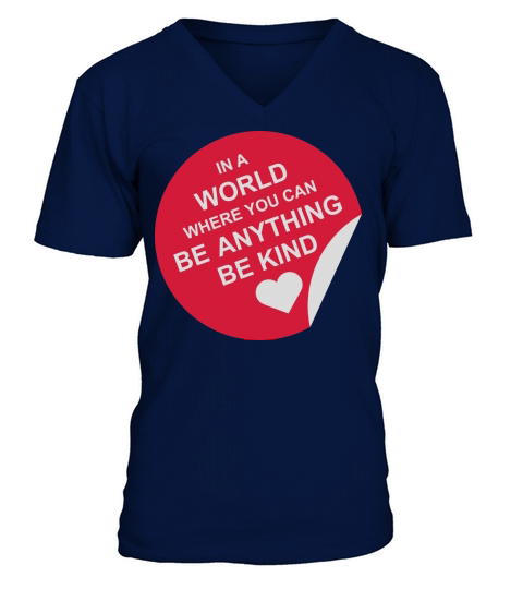 you can be kind V-Neck T-shirt