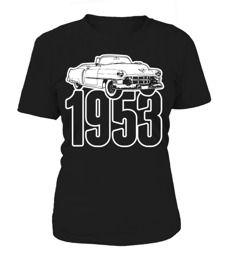 1953 Cadillac Series 62 Convertible Illustration Women's T-Shirt
