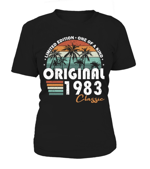 40th birthday vintage 1983 original 1983 Women's T-Shirt