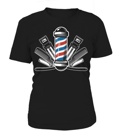 Barber Pole Barbering Vintage Barbers Women's T-Shirt