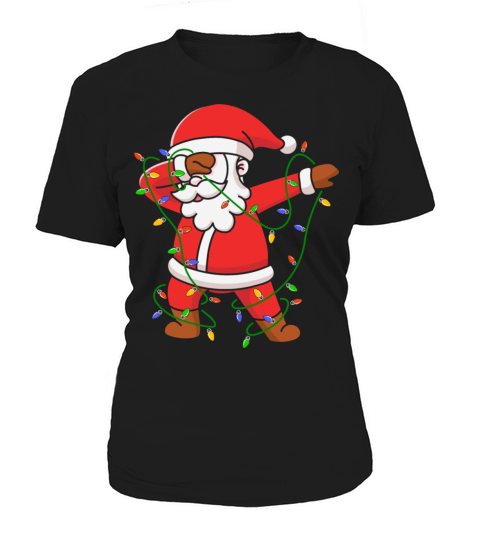 Merry Christmas funny santa claus dabbing Women's T-Shirt
