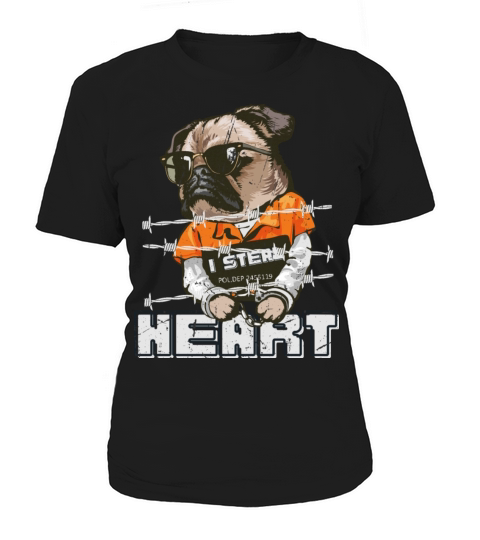 I Steal Hearts Valentines Day Cute Pug Boys Girls Women's T-Shirt