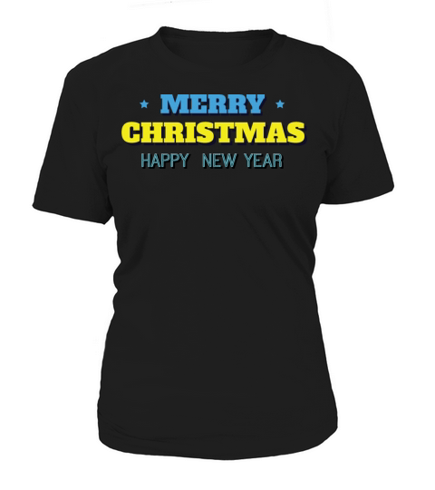 Merry Christmas And Happy New Year Women's T-Shirt