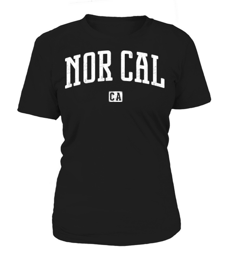NorCal California Vintage Style Women's T-Shirt
