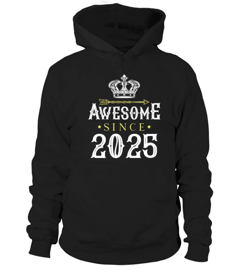 2025 awesome since Hoodie Unisex