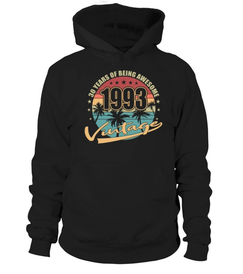 30th birthday vintage 1993 30 years Hoodie Unisex