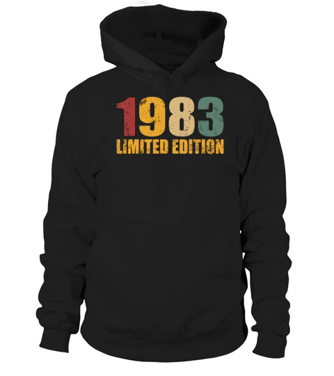 40th birthday vintage 1983 limited edition Hoodie Unisex
