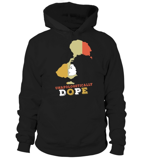 Africa Black Girl Unapologetic Black History Month Hoodie Unisex