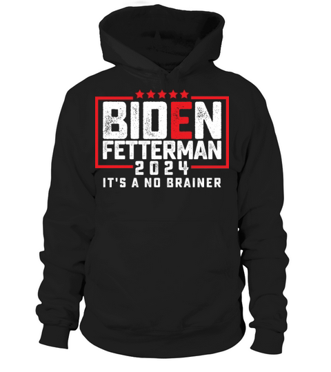 Biden Fetterman 2024 Vintage Hoodie Unisex