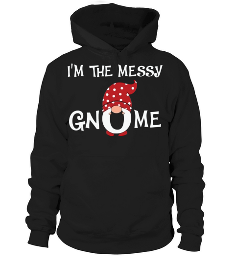 Messy Gnome Christmas Matching Family Hoodie Unisex