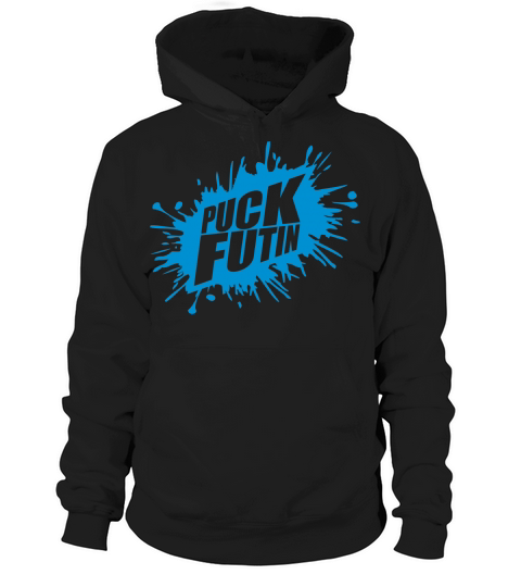puck futin logo design Hoodie Unisex