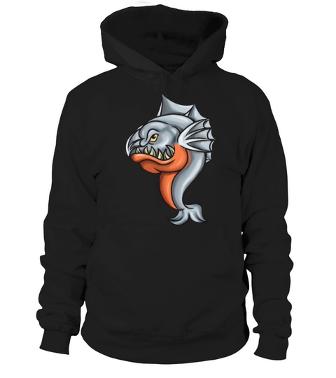 Retro Dabbing Piranha Hoodie Unisex