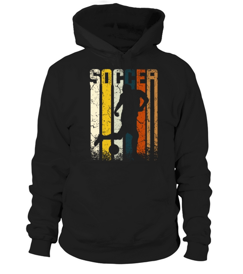 Retro Vintage Soccer Hoodie Unisex