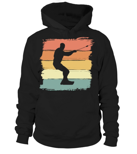 Wakeboard vintage retro wakeboard legend Hoodie Unisex