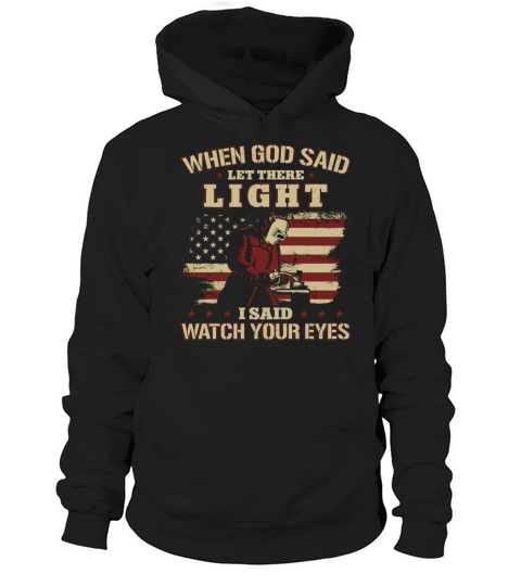 Welder Welding Vintage American Hoodie Unisex