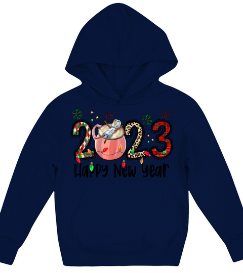2023 Happy New Year Kids Hoodie
