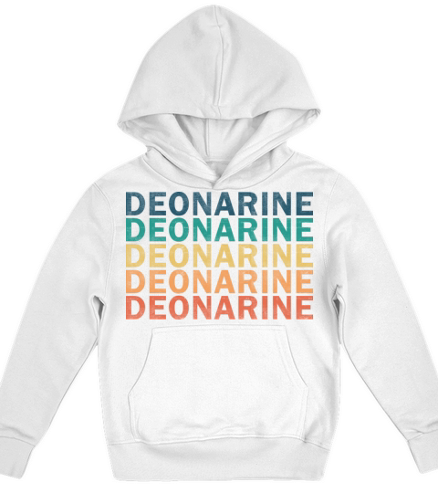 Deonarine Name T Shirt - Deonarine Vintage Retro N Kids Hoodie