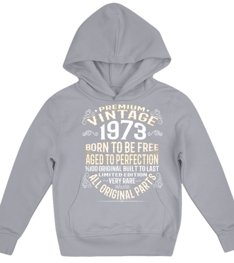 PREMIUM VINTAGE 1973 Kids Hoodie