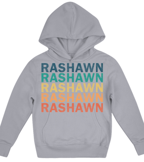 Rashawn Name T Shirt - Rashawn Vintage Retro Name Kids Hoodie