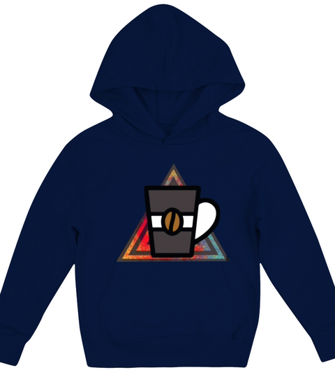 Retro Coffee Kids Hoodie