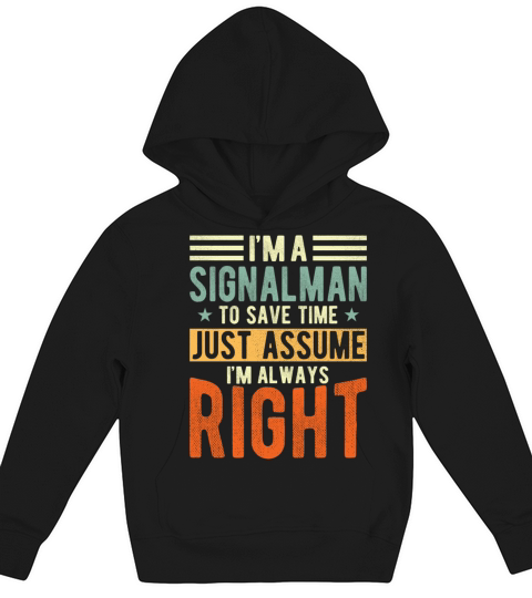 Signalman Kids Hoodie