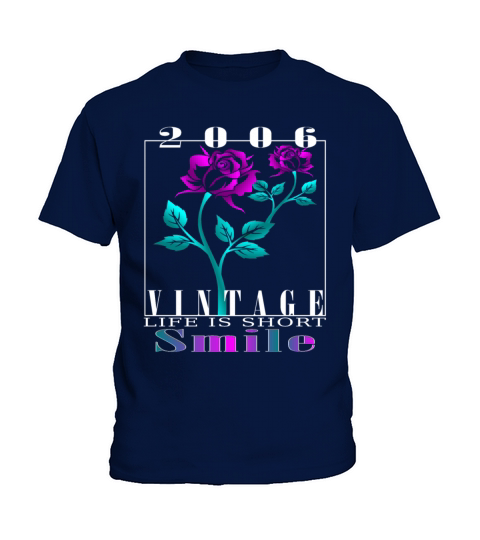 2006 Born Vintage Rose Gift Kids T-Shirt