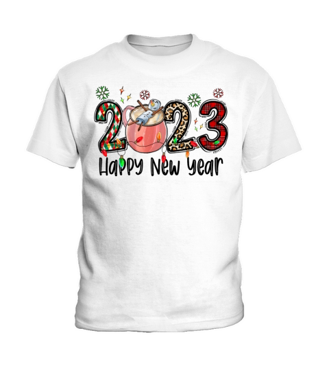 2023 Happy New Year Kids T-Shirt