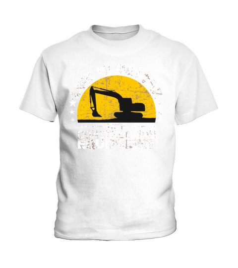 construction worker heavy equipment operator Kids T-Shirt