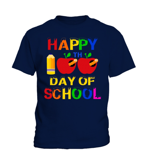 Happy 100 day of school gift Kids T-Shirt